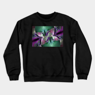 Crystal leaves Crewneck Sweatshirt